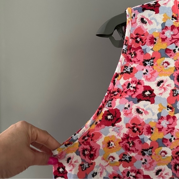 Lane Bryant Sleeveless Floral Top - Picture 2 of 5